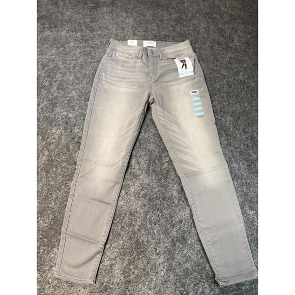 Denizen from Levi's High-rise Skinny Jeans Size 4S/W27/L28 Grey - Picture 1 of 14